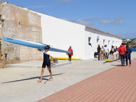 (Galería de fotos) Jornadas de tecnificación de piragüismo en Menorca