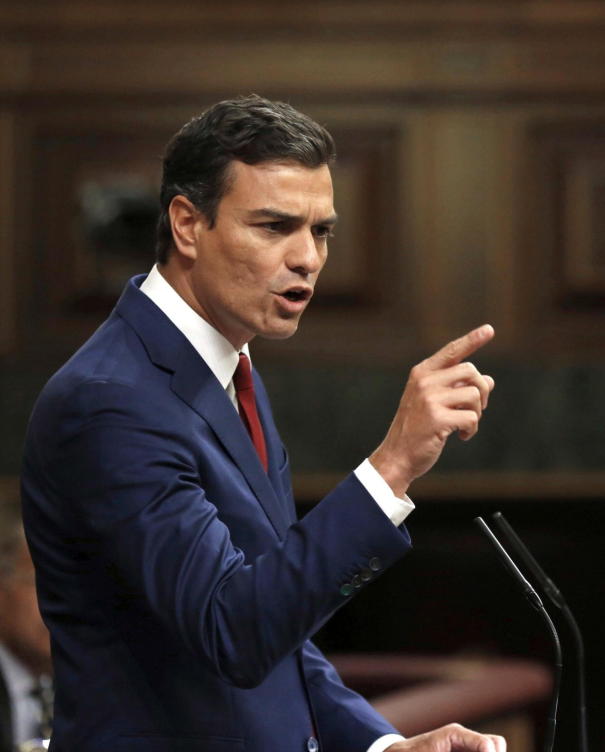 Pedro Sánchez, en imagen de archivo, ha dado orden de presentar la moción de censura.