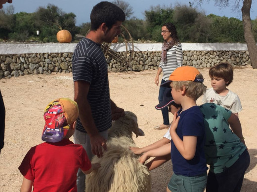 (Fotos) Arrancan las visitas escolares al “be” de Sant Joan