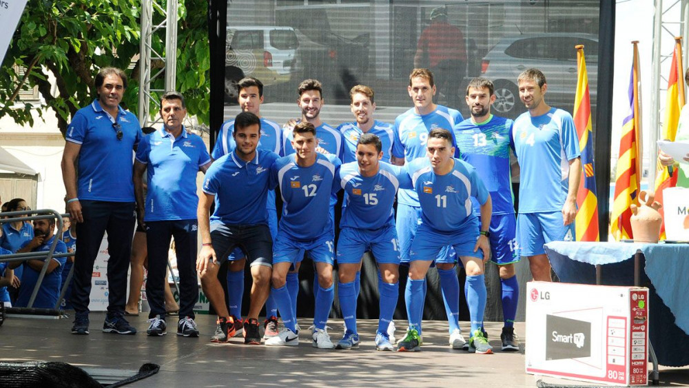 Imagen del equipo de fútbol (Fotos: Tolo Mercadal)