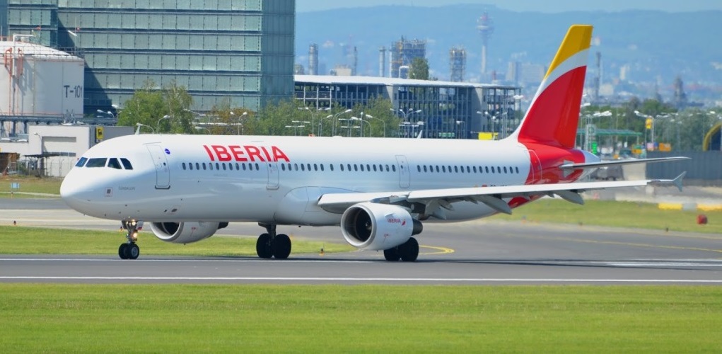 Avión de la compañía Iberia