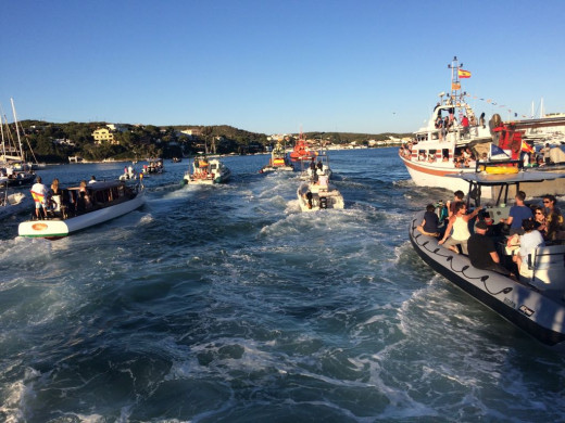 Maó se rinde a la patrona del mar