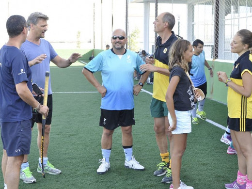 (Galería de fotos) Menorca Hockey y Atlètic Terrassa se dan la mano