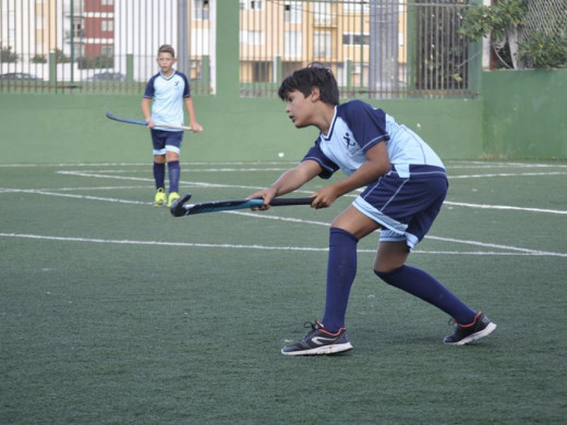 (Galería de fotos) Menorca Hockey y Atlètic Terrassa se dan la mano