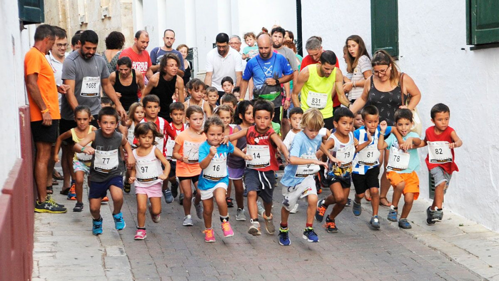 Gran participación en las categorías menores (Fotos: Tolo Mercadal)