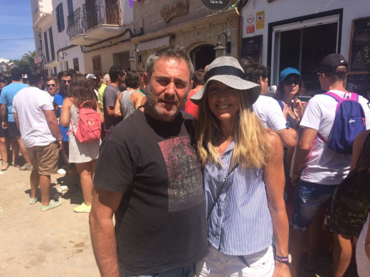 Sergi López, en Sant Climent.