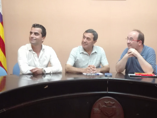 Miquel Iceta: “Ni el proceso independentista ha impedido que venga a Menorca”
