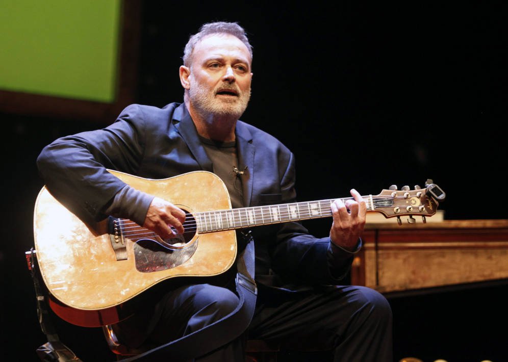 Pablo Carbonell, durante una representación.