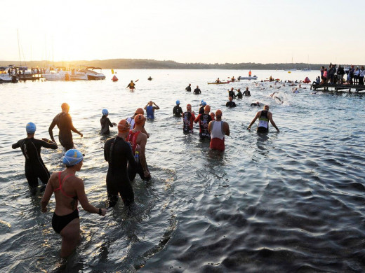 (Fotos) Culto al triatlón en Fornells