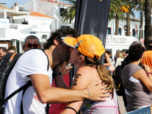 (Fotos) Culto al triatlón en Fornells