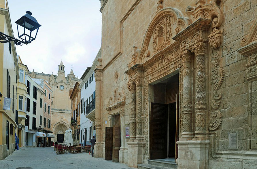 Calles del centro histórico de Ciutadella