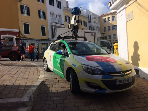 (Fotos) Google vuelve a Menorca para actualizar su Street View