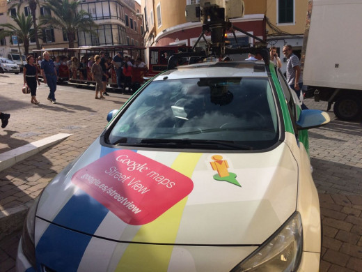 (Fotos) Google vuelve a Menorca para actualizar su Street View