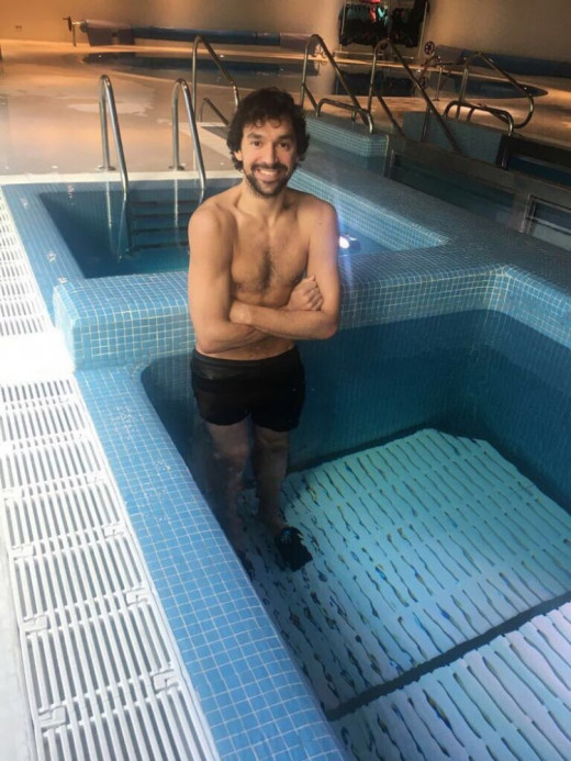 Llull, en una piscina de contrastes de temperatura.