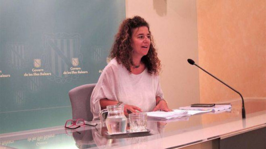 Pilar Costa, en rueda de prensa.