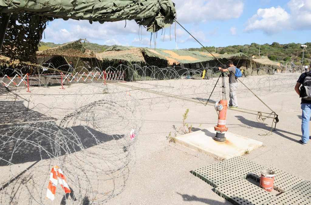 Imagen de maniobras militares de la OTAN en Menorca en 2017