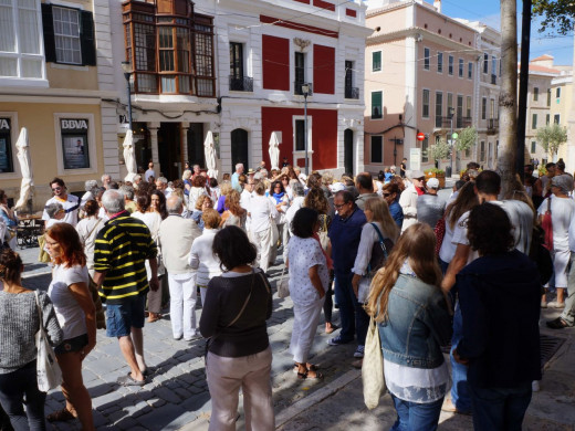 (Fotos) Menorca pide diálogo