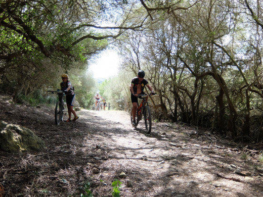 Segunda etapa de la Vuelta en BTT a Menorca