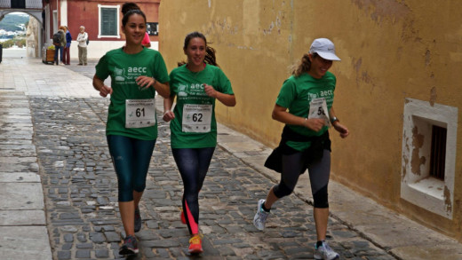 Imagen de la carrera disputada en Maó (Foto: Ferrán Herrera)