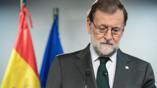 Rajoy, en rueda de prensa.