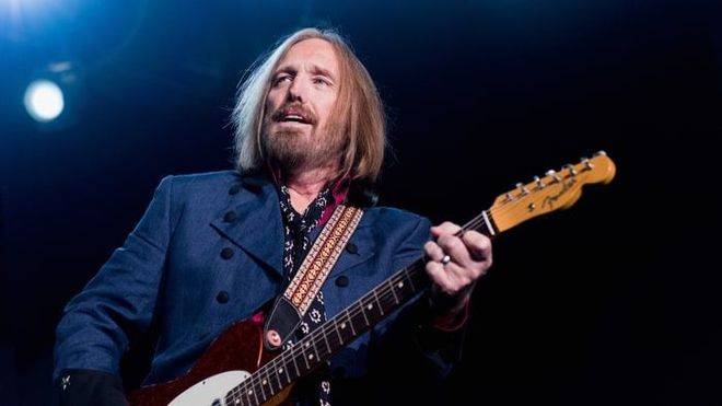 Tom Petty, durante un concierto.