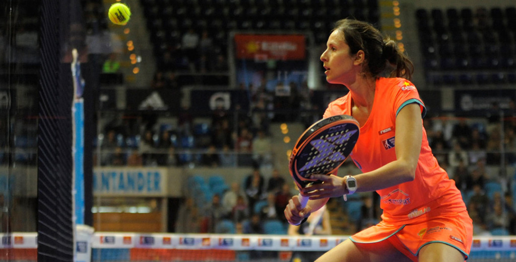 Triay, durante un partido (Foto: World Padel Tour).