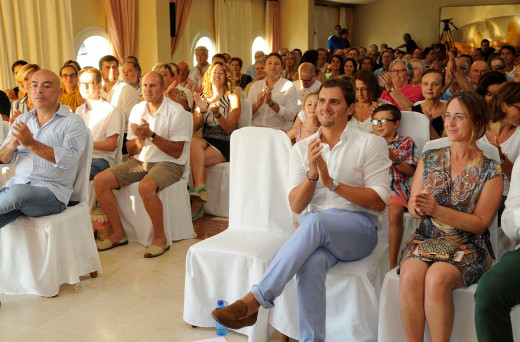 Albert Rivera en Menorca.