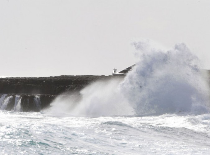 El mar acusará las fuertes rachas de viento