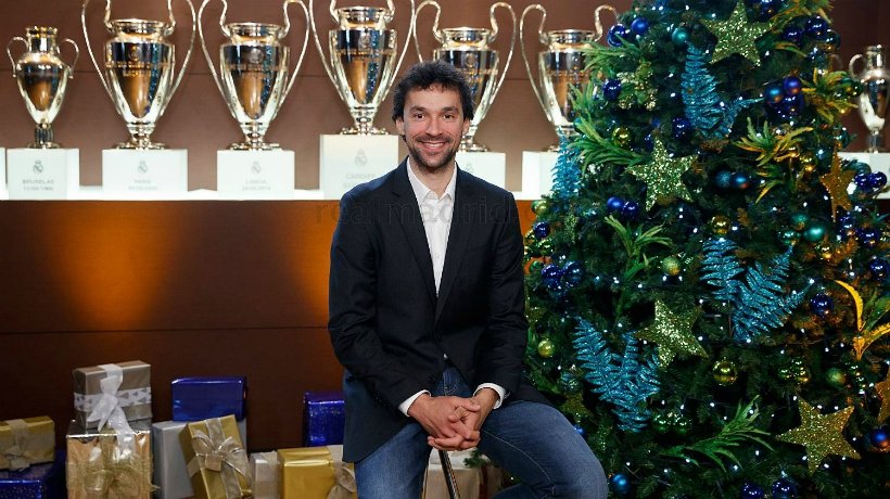 Llull, en el mensaje navideño (Foto: realmadrid.com)