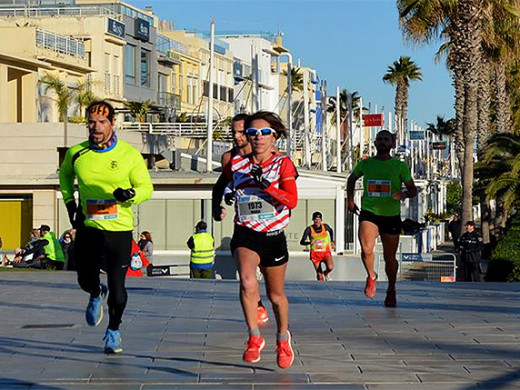 (Galería de fotos) Exhibición de Maria Pallicer en el puerto de Valencia