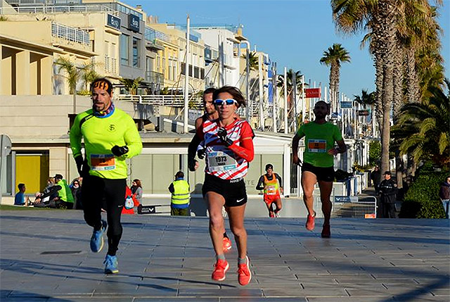 Pallicer, en un momento de la carrera (Fotos: Angel Vergara - deportesmenorca.com)