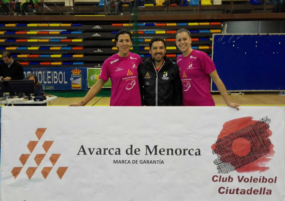 Noelia Sánchez, Bep Llorens y Daysa Delgado, en el All Star (Foto: RFEVB)