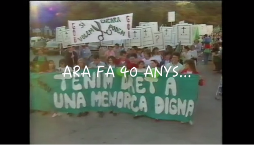 El video repasa la trayectoria de la organización ecologista.