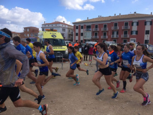 Otro momento de la carrera.