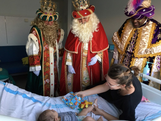 (Fotos) Los Reyes Magos también pasan por el Mateu Orfila