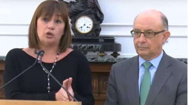 Armengol y Montoro, en una anterior comparecencia.