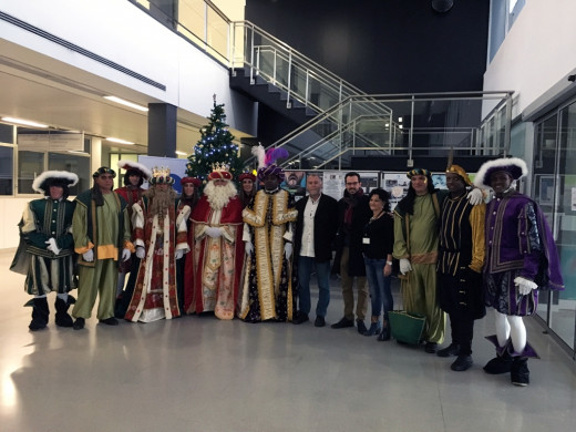 (Fotos) Los Reyes Magos también pasan por el Mateu Orfila