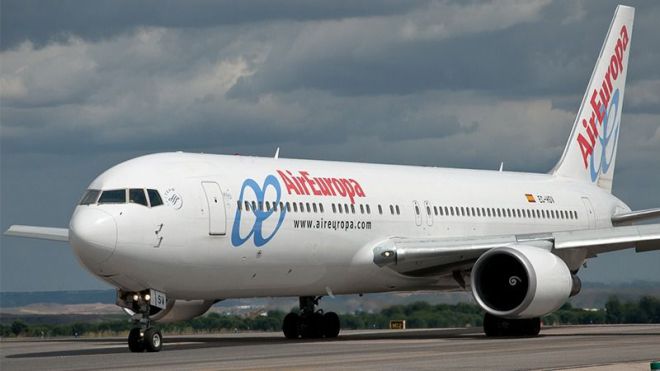 Avión de Air Europa.