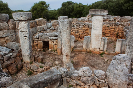 Torre d'en Galmés, yacimiento de referencia de la prehistoria de Menorca