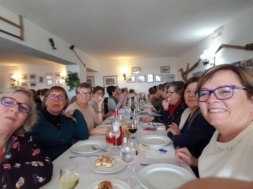 Reunión de pioneras del baloncesto menorquin