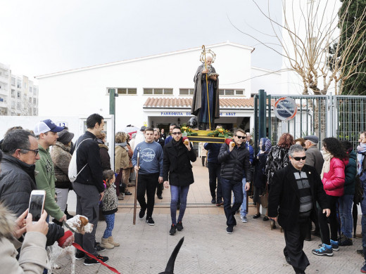 (Galería de fotos) El centro de Mahón y Sant Climent se llenan de animales por Sant Antoni