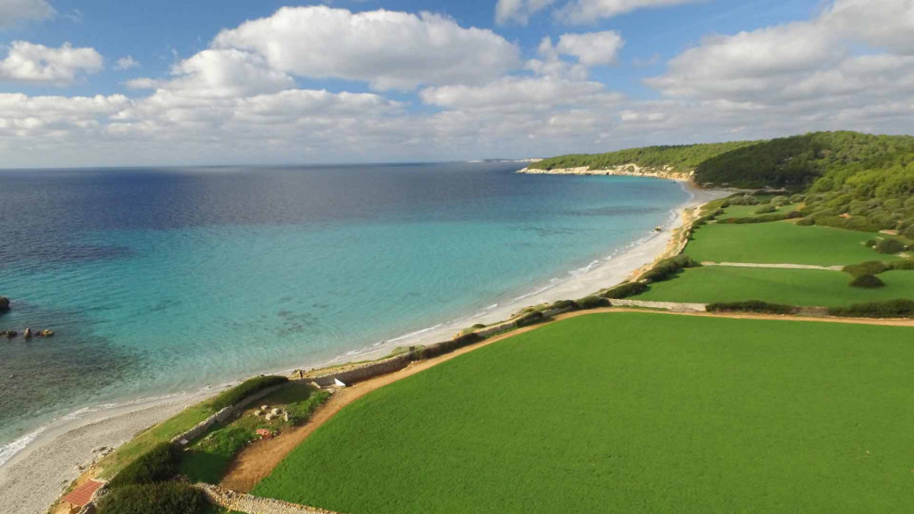 Imagen aérea de Binigaus (Foto: Turisme de les Illes Balears)