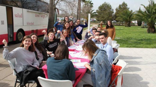 Donantes en la UIB.