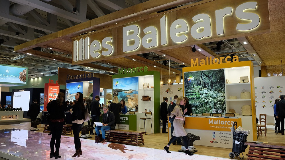 Imagen del stand de Balears en la feria.