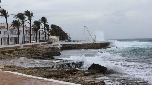 El ayuntamiento de Sant Lluís ha tomado medidas preventivas (Foto: Tolo Mercadal)