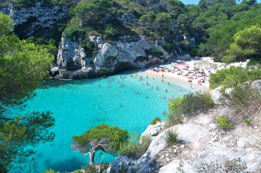 Playa de Macarella.