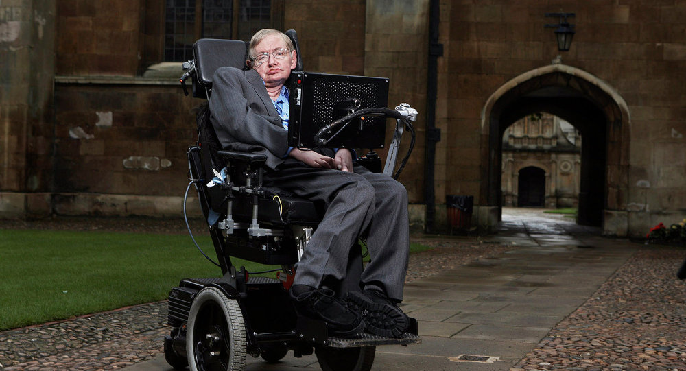 Stephen Hawking.