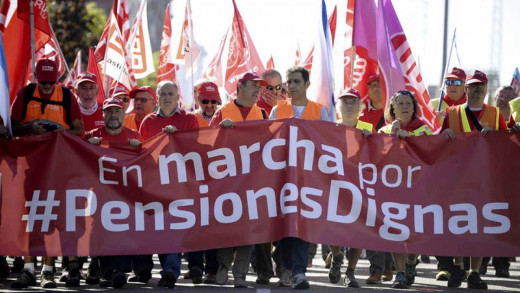 Manifestación en Madrid.