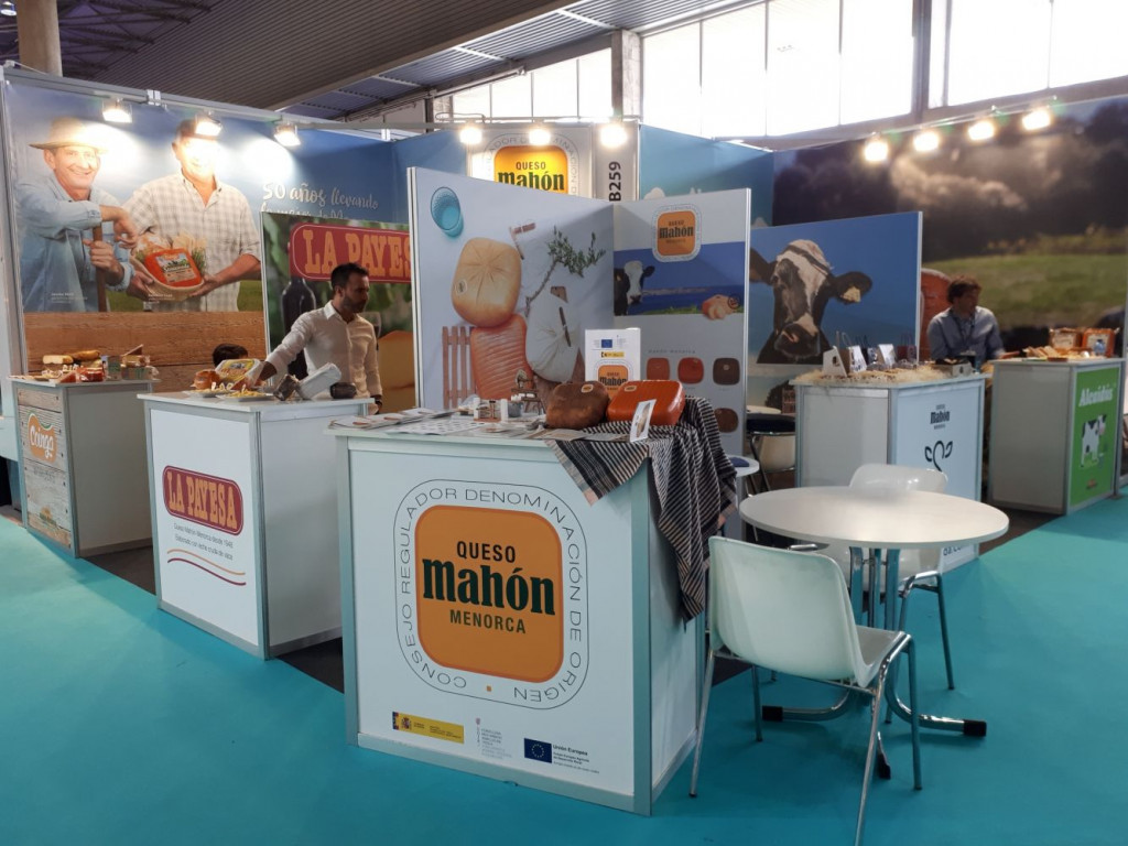 Imagen del stand en la feria Alimentaria.