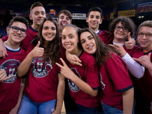 (Galería de fotos) El CB Ferreries disfruta en el Palau Blaugrana